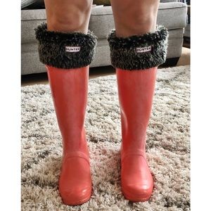 ‼️Hunter Boots w/ Furry Insole, Size 8M